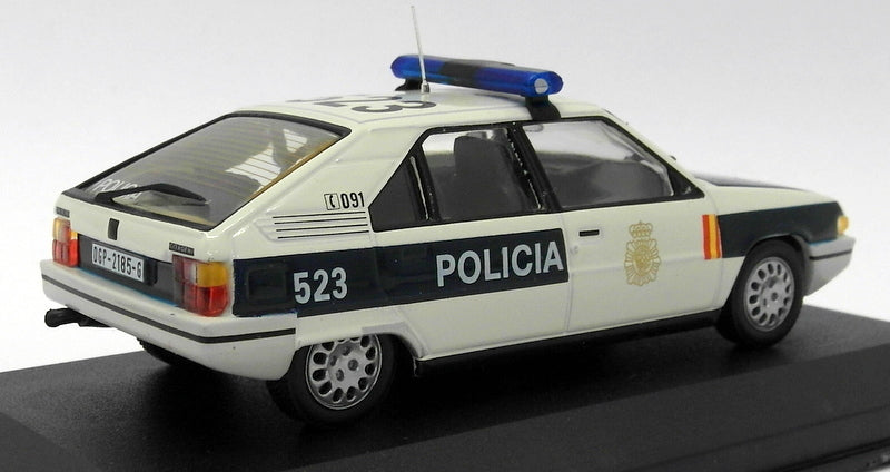 Unbranded 1/43 Scale diecast UB11 Citroen BX Direccion General De La Policia '92
