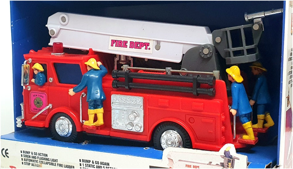 Redsmith Toys Appx 22cm Long 3020 - Battery Op Fire Siren Engine - Red