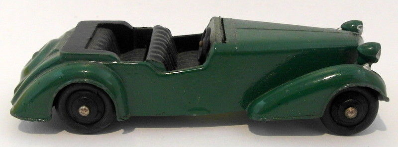 Vintage Dinky 38D - Alvis Sports Tourer - Green In Collecta Box