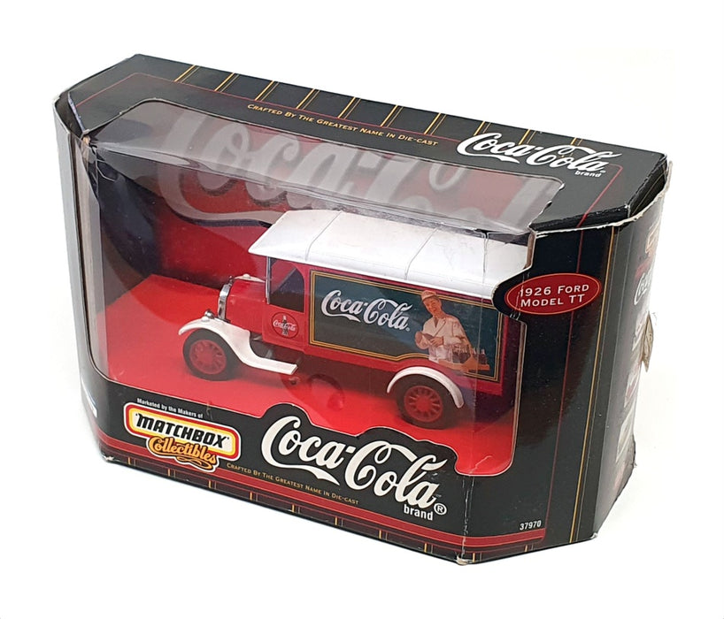 Matchbox 1/43 Scale 37970 - 1926 Ford Model TT Van - Coca Cola