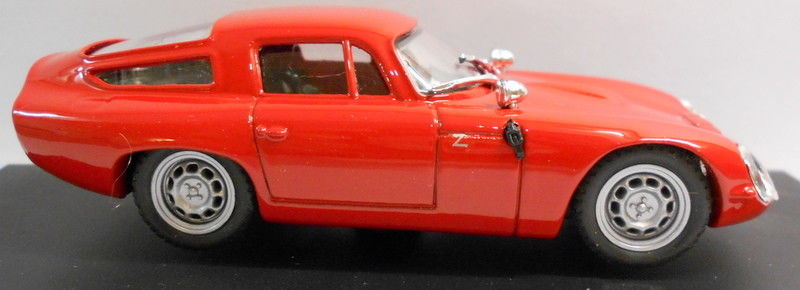 Best 1/43 Scale Metal Model - 9059 ALFA ROMEO TZ 1 PROVA RED