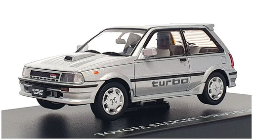 DISM 1/43 Scale Diecast 075210 - 1986 Toyota Starlet Turbo-S - Silver