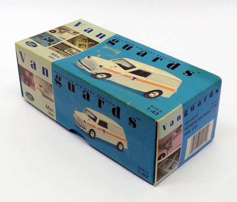 Vanguards 1/43 Scale VA14014 - Mini Van - Metropolitan Police