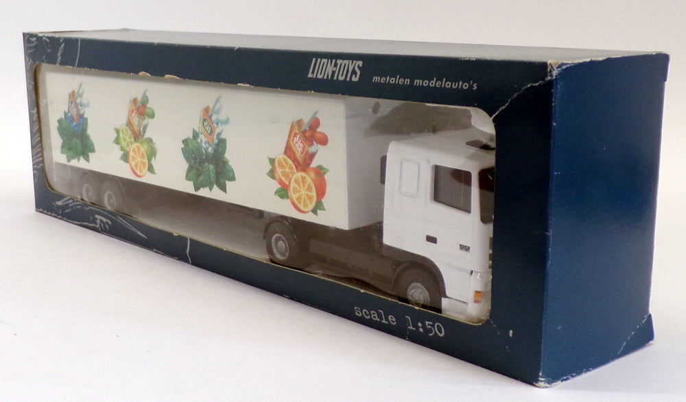 Lion Toys 1/50 Scale Diecast #36 - DAF 95 XF Truck & Trailer - Tic Tac