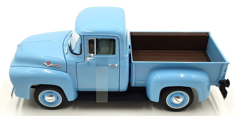 Autoworld 1/18 Scale Diecast AW290/06 - 1956 Ford F-100 Pickup - Blue