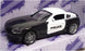 Funtastic 9cm Long Diecast 116175 - Police Pursuit Car - Black/White