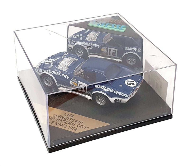 Vitesse 1/43 Scale L173 - Chevrolet Corvette "First National City" Le Mans 1974