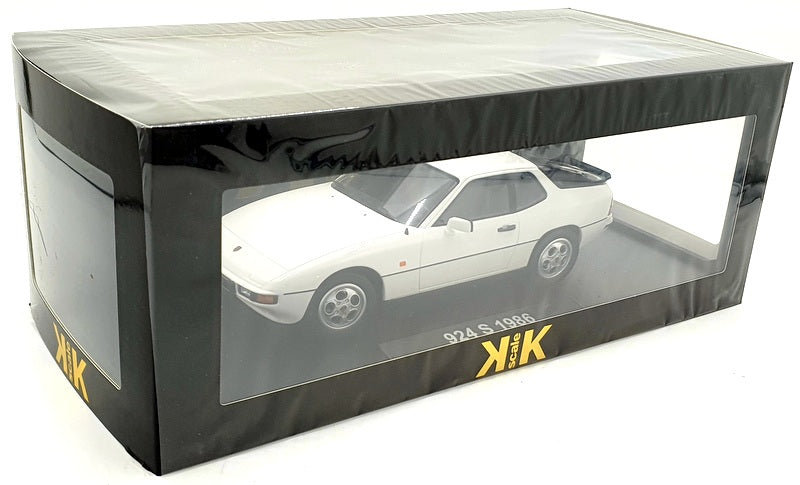 KK Scale 1/18 Scale Diecast KKDC180771 - Porsche 924 S 1986 - White