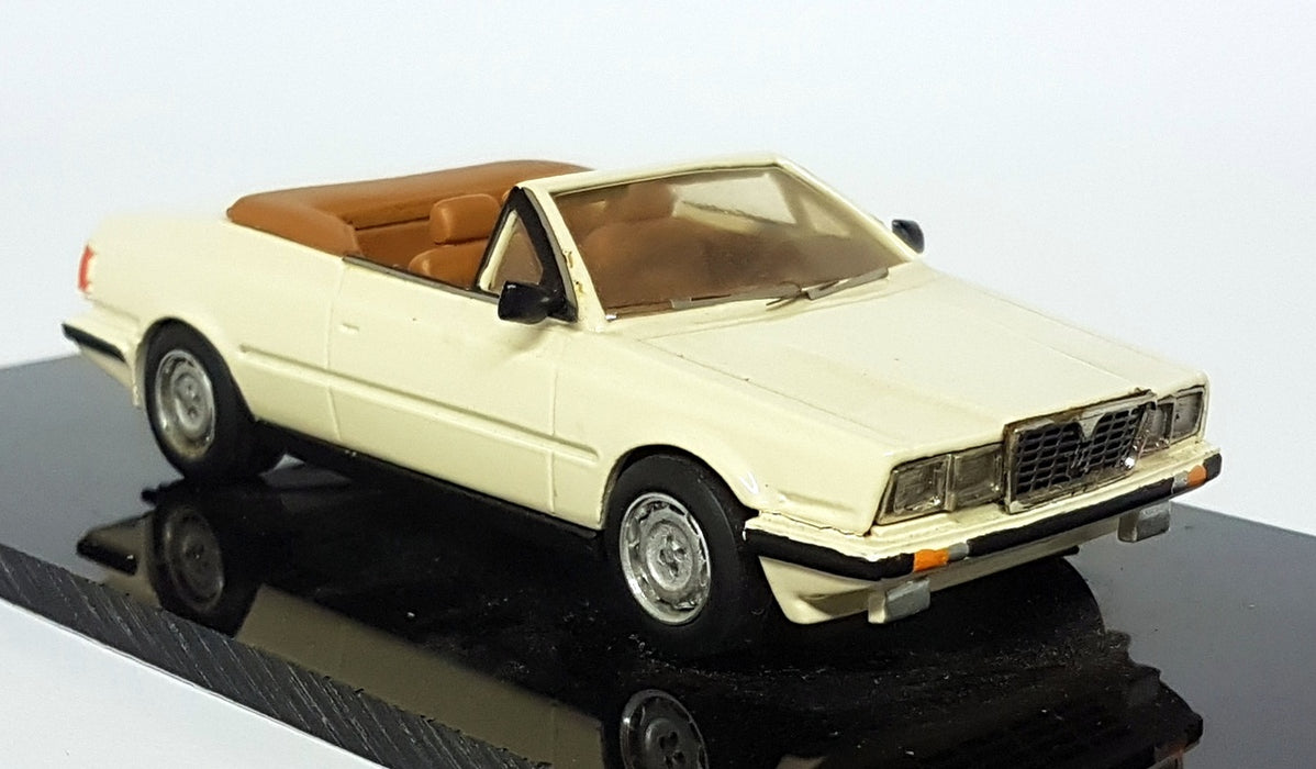 Replicars 1/43 Scale White Metal - No.2W Maserati Biturbo Spyder White