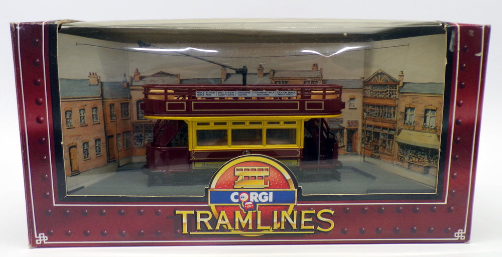 Corgi Tramlines 12cm Long Diecast Tramcar D991/4 - Bournemouth