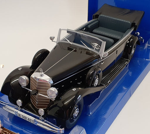 Model Car Group 1/18 MCG18207 - 1938 Mercedes Benz 770 (W150) Cabriolet - Black