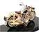 Atlas Editions 1/24 Scale 4 658 125 - 1951 Peugeot 55GL Motorbike - Cream
