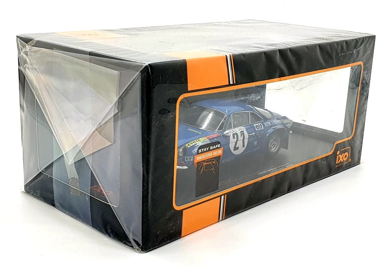 Ixo 1/24 Scale 24RAL007B - Alpine Renault A110 #21 Nicolas Rally 1973