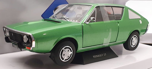 Solido 1/18 Scale S1803701 - 1976 Renault 17 Mk I - Met Green