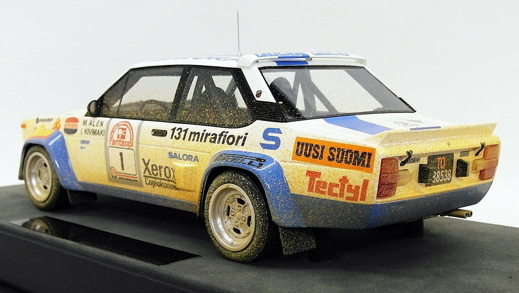 Top Marques 1/18 Scale TOP043ED - Fiat 131 Abarth 1st 1000 Lakes 1980