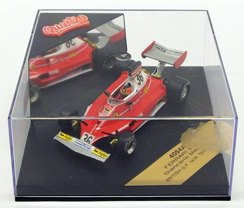 Quartzo 1/43 Scale 4054A - F1 Ferrari 312T G.Martini British GP 1976 Test Car
