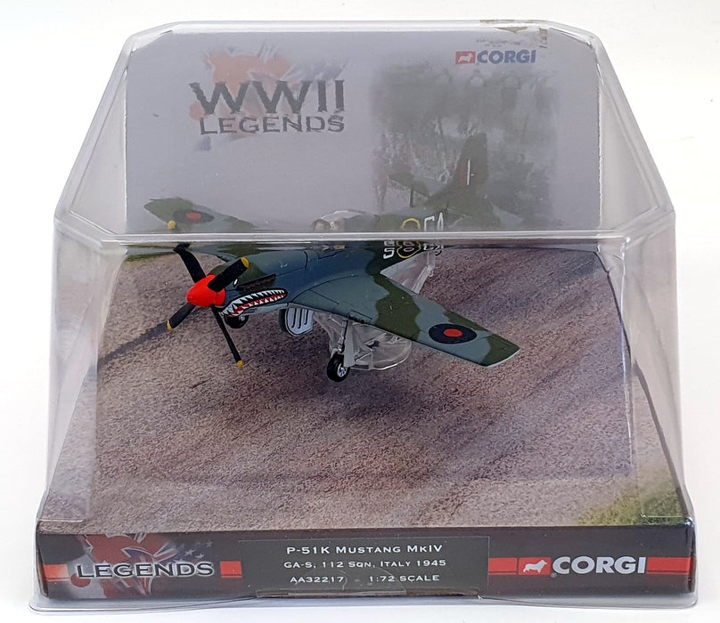 Corgi 1/72 Scale AA32217 - P-51 Mustang MkIV GA-S 112 Sqn Italy 1945