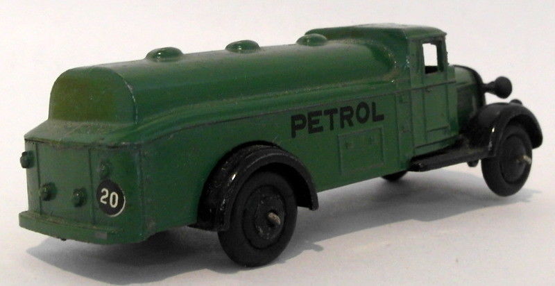 Vintage Dinky 250/4 - Petrol Tanker - Green In Collecta Box