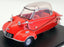 Oxford Diecast 1/18 Scale 18MBC001 - Messerechmitt KR200 Bubble Car - Red