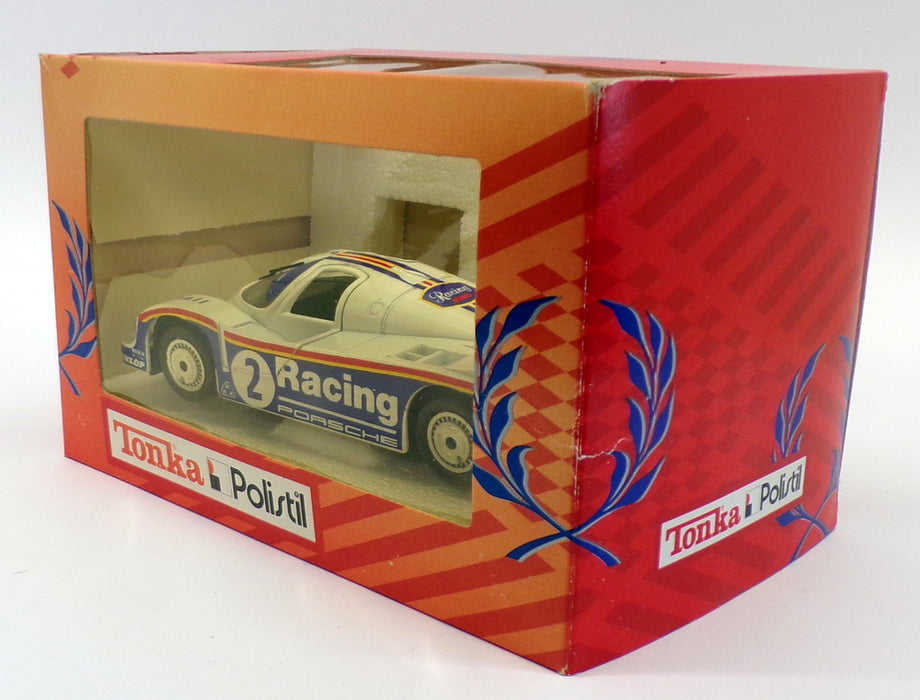 Tonka Polistil 1/25 Scale Diecast 02260 - Porsche 956 Racing - Blue/White #2