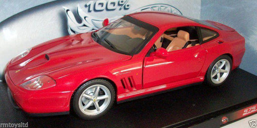 HOT WHEELS 1/18 - 54937 FERRARI 575MM - RED