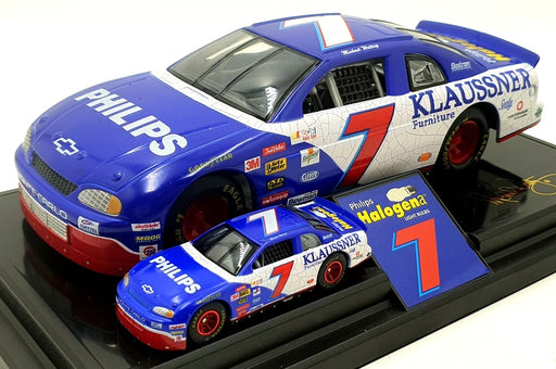 Racing Champions 1/64 & 1/24 Scale 10700 NASCAR Chevrolet #7 Philips Waltrip