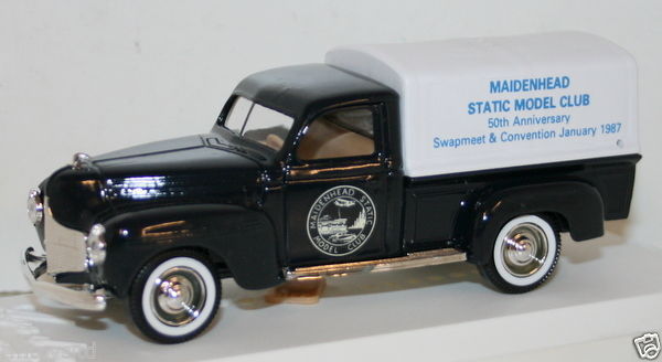 SOLIDO 1/43 SCALE - 1950 DODGE VAN - MAIDENHEAD MSMC 50TH ANNIVERSARY 1987