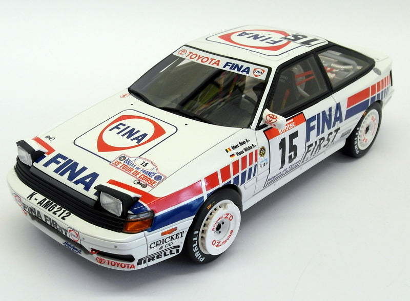 Otto 1/18 Scale Resin - OT727 Toyota Celica GT4 Tour De Corse 1991 M. Duez