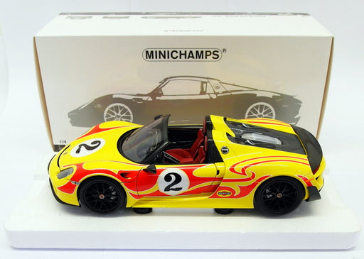 Minichamps 1/18 Scale Diecast 110 062446 - 2015 Porsche 918 Spyder