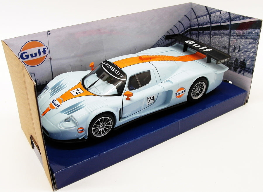 Motormax 1/24 Scale Model Car 79643 - Maserati MC 12 Corsa - Gulf