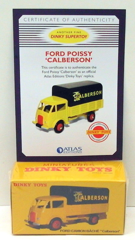 Atlas Editions Dinky Toys 25JJ - Ford Camion Bache Calberson Version 1950 - MIMB