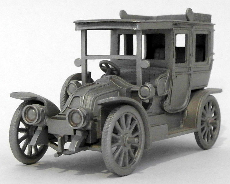 Danbury Mint Pewter Model Car Appx 8cm Long DA18 - 1906 Renault 20/30 HP