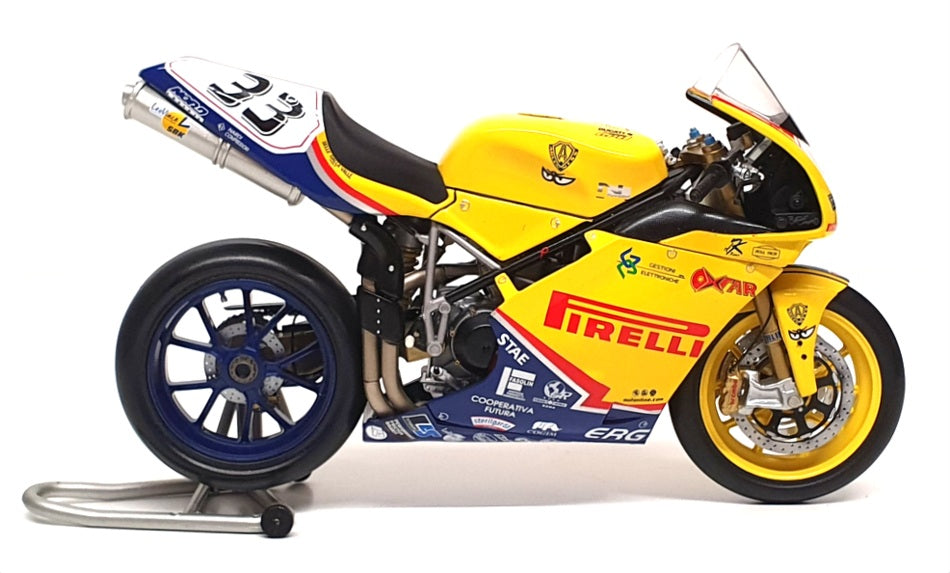 Minichamps 1/12 Scale 122 031233 - Ducati 998RS Motorbike WSB 2003 - J. Borja