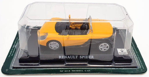 Altaya 1/43 Scale Model Car IR16 -Renault Spider - Yellow