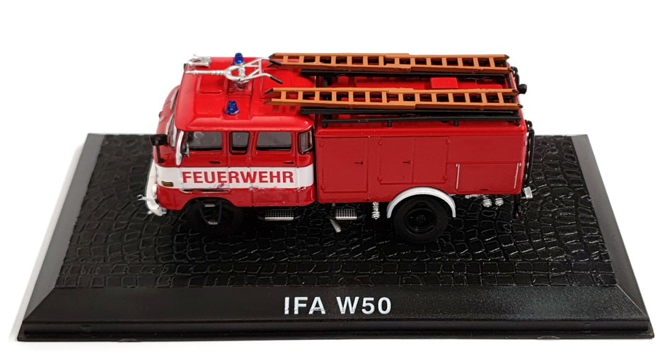 Atlas Editions 1/76 Scale 4144 113 - IFA W50 Foam Fire Engine Feurwehr