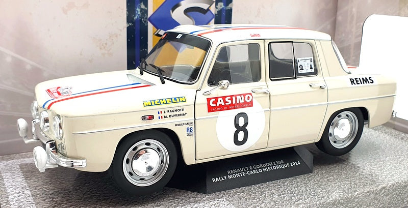 Solido 1/18 Scale Diecast S1803608 - Renault R8 Gordini #8 RMC Historique 2014