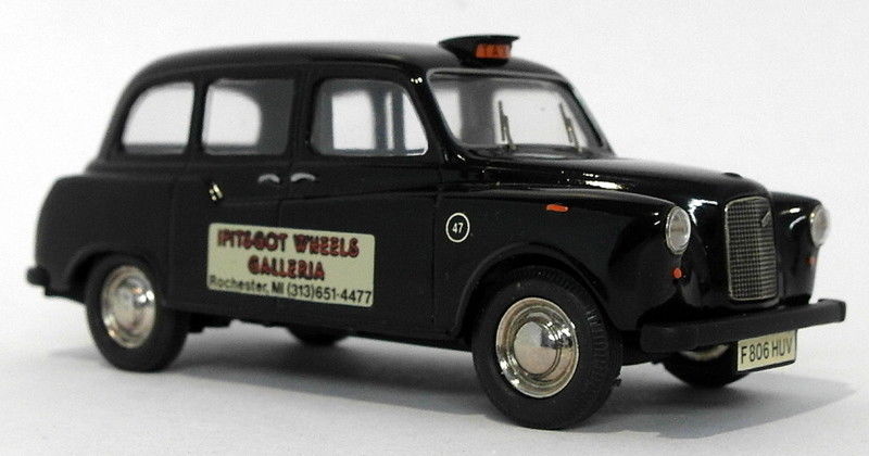 Somerville Models 1/43 Scale 100A - Austin FX4 Taxi - Black If It's Got Wheels