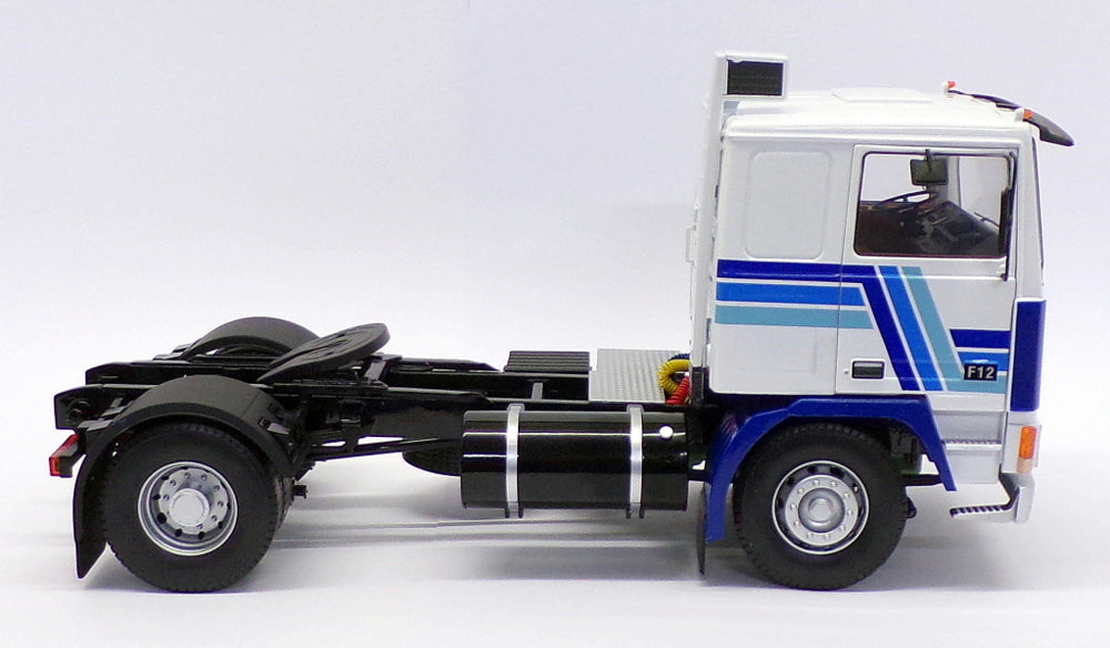 KK Scale Road Kings 1/18 RK180033 - 1977 Volvo F12 Tractor Truck - Blue/White