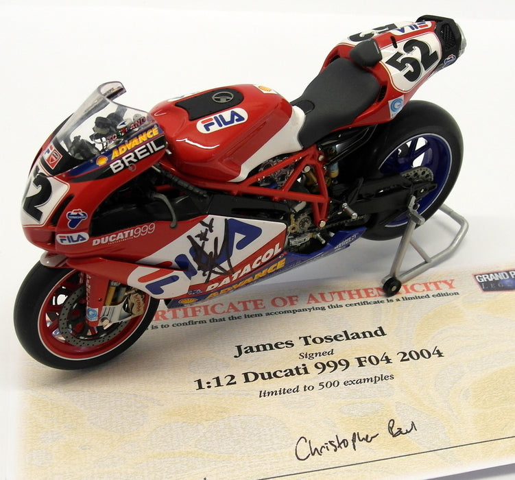 Minichamps 1/12 Scale 122 040252 Ducati 999R F04 WSB 04