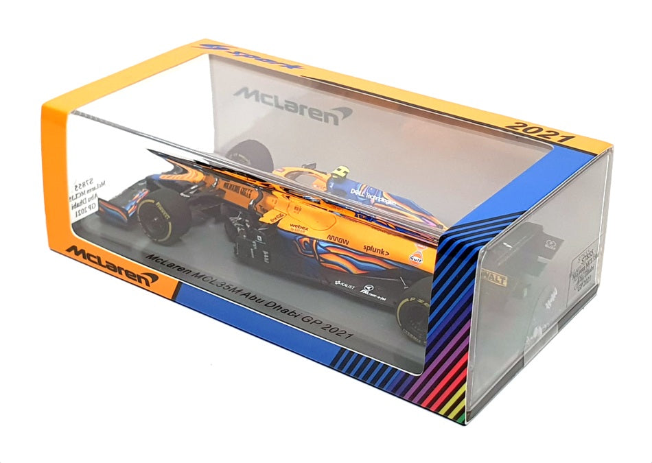 Spark 1/43 Scale Resin S7855 - McLaren MCL35M Abu Dhabi GP 2021