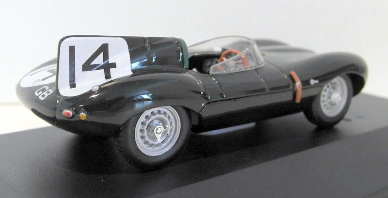 Quartzo 1/43 Scale diecast - QLM021 Jaguar D-Type 2nd Le Mans 1954 #14