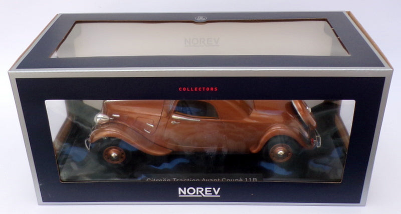 Norev 1/18 Scale 181441 - 1939 Citroen Traction Avanti Coupe 11B - Bronze