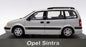 Schuco 1/43 Scale Model Car SC9919F - Opel Sintra - Silver