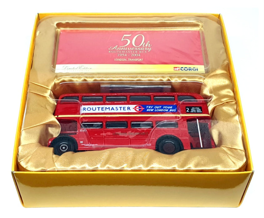 Corgi 1/50 Scale CC25904 - 50th Anniversary Routemaster Bus 1954-2004 London Tr