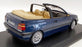 Norev 1/18 Scale Model Car 188434 - 1995 Volkswagen Golf Cab - Met Blue