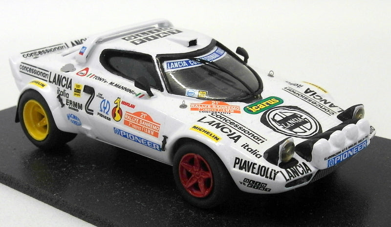 Automodel Art 1/43 Scale Metal Built Kit - AMA1 Lancia Stratos 1st San Remo 1979