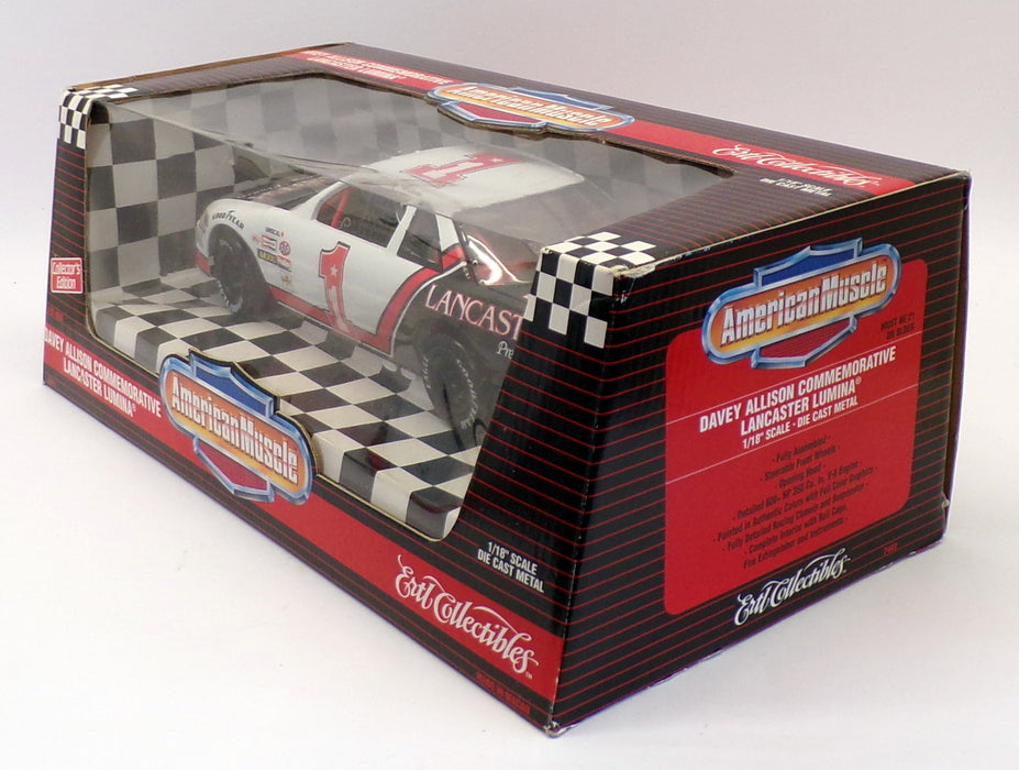 Ertl 1/18 Scale 7443 - Chevrolet Lancaster Lumina Stock Car - #1 Davey Allison