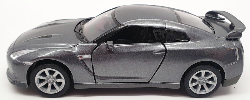 Kinsmart 1/36 Scale KT5340 - 2009 Nissan GTR R35 Pull Back & Go  - Grey