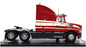 Ixo Models 1/43 Scale Diecast TR108 - 1990 Ford Aeromax Truck - Deep Red