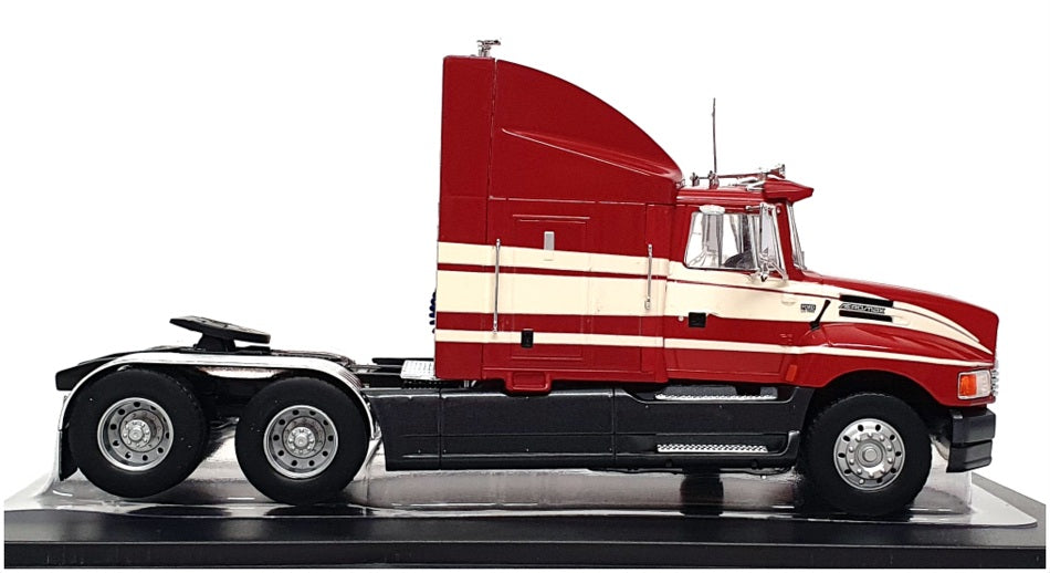 Ixo Models 1/43 Scale Diecast TR108 - 1990 Ford Aeromax Truck - Deep Red